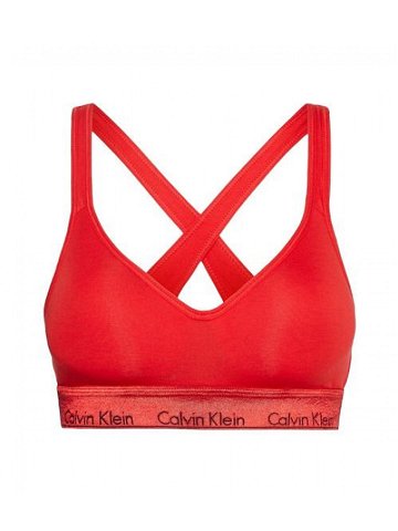 Dámská podprsenka Calvin Klein červená QF7786E-XAT XS