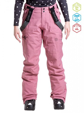 Meatfly dámské SNB & SKI kalhoty Foxy Dusty Rose Růžová Velikost XL