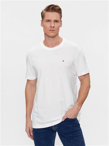 Calvin Klein Jeans T-Shirt J30J325268 Bílá Regular Fit