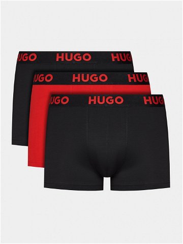 Hugo Sada 3 kusů boxerek 50496723 Černá