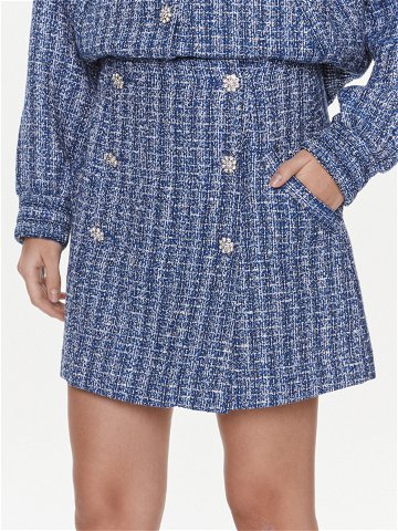 Custommade Mini sukně Rachelle 999830902 Modrá Regular Fit