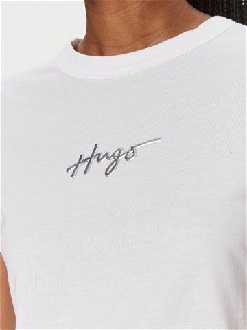 Hugo T-Shirt Classic 50508289 Bílá Regular Fit