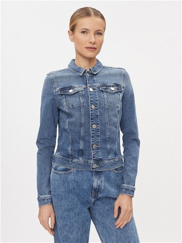 Tommy Jeans Jeansová bunda Vivianne DW0DW17213 Modrá Slim Fit