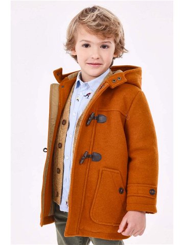 Dětský kabát Mayoral oranžová barva