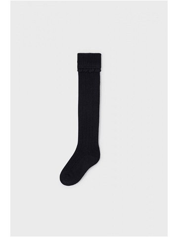 Dětské ponožky Mayoral černá barva