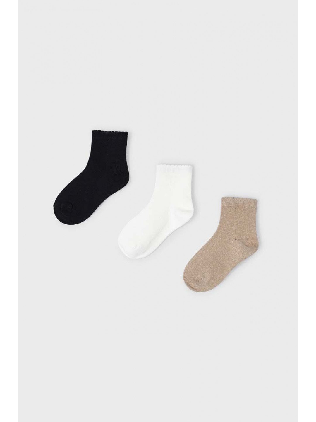 Dětské ponožky Mayoral 3-pack černá barva