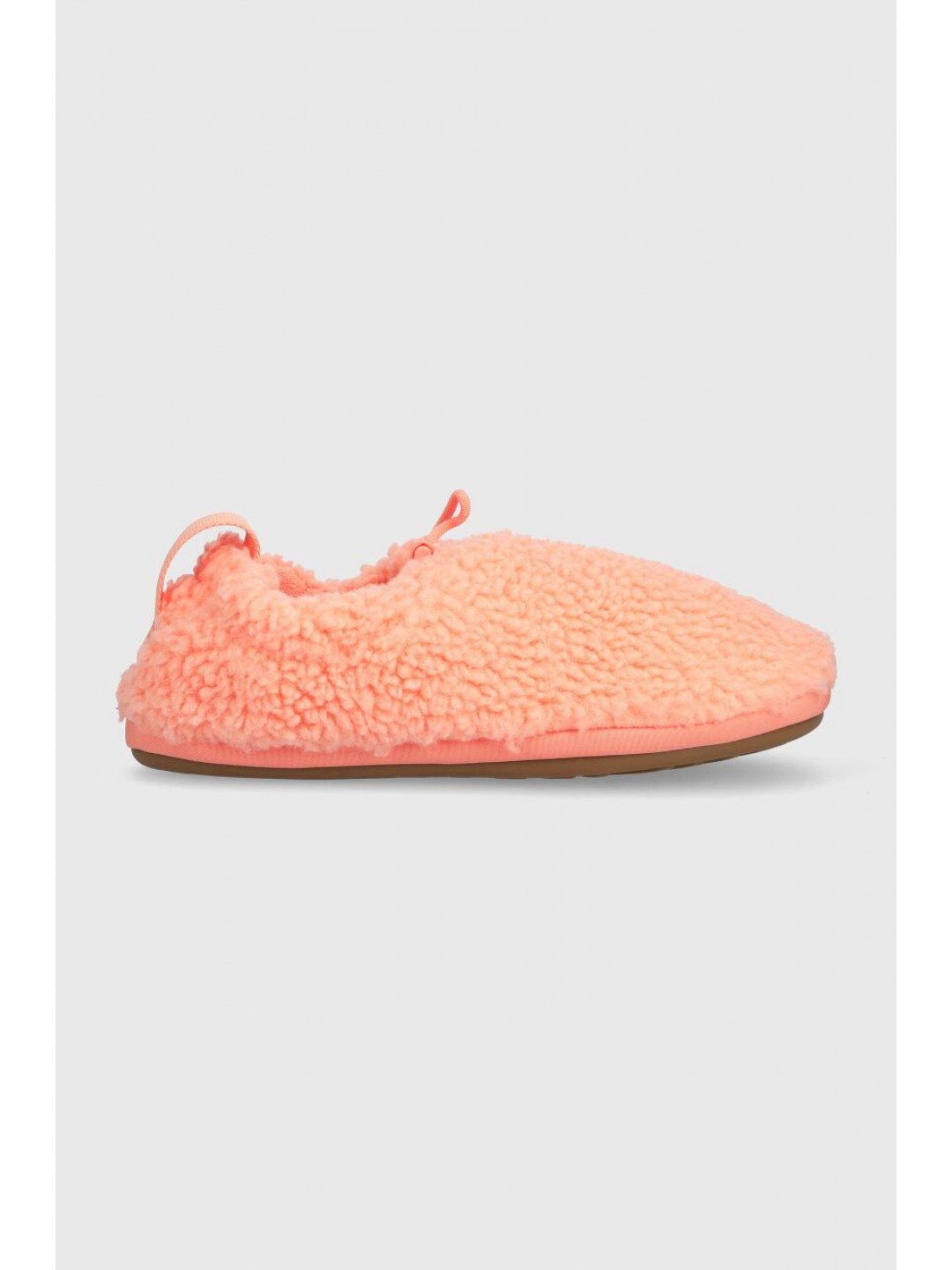 Dětské papuče UGG K PLUSHY SLIPPER oranžová barva