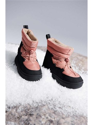 Zimní boty Liewood růžová barva