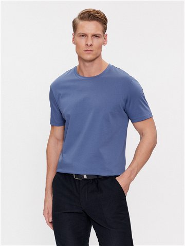 Boss T-Shirt Tessler 150 50468395 Modrá Slim Fit