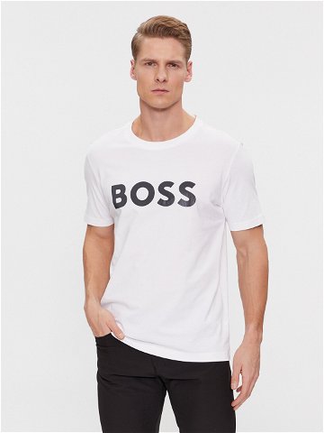 Boss T-Shirt Mirror 1 50506363 Bílá Regular Fit
