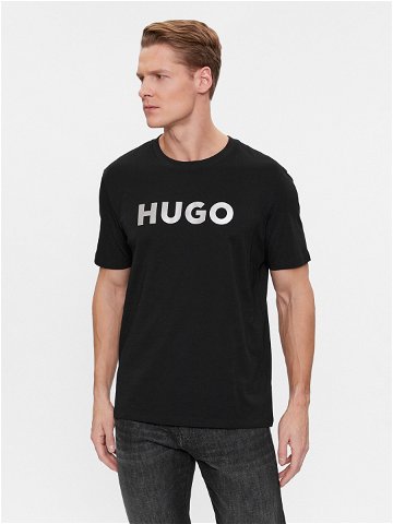 Hugo T-Shirt Dulivio 50506996 Černá Regular Fit