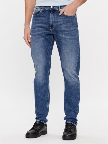 Calvin Klein Jeans Jeansy J30J324193 Modrá Slim Taper Fit