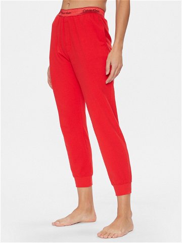 Calvin Klein Underwear Pyžamové kalhoty 000QS7045E Červená Regular Fit