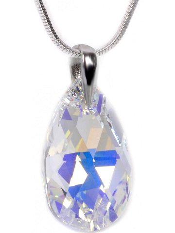 Levien Třpytivý náhrdelník Pear Crystal AB