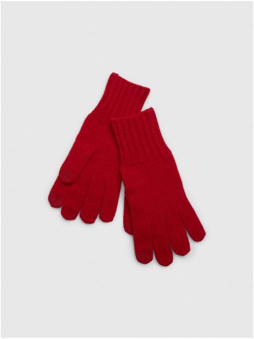 Červené dámské rukavice GAP