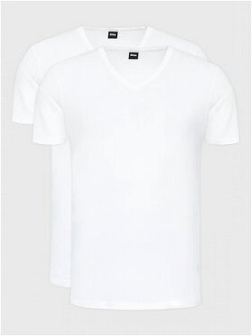 Boss 2-dílná sada T-shirts Modern 50475292 Bílá Slim Fit