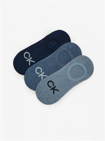 Calvin Klein Underwear Ponožky 3 páry Modrá