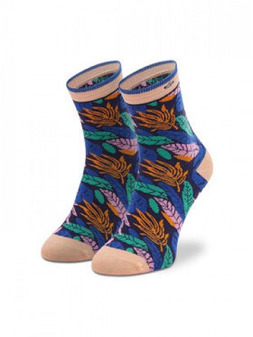 Cabaïa Dámské klasické ponožky Leana & Arthur SOKFW2122 Tmavomodrá