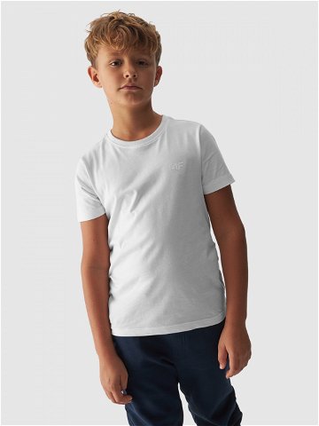 Chlapecké hladké tričko – bílé