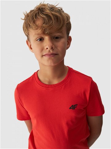 Chlapecké hladké tričko – oranžové