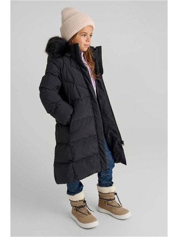Dětská zimní bunda Reima Siemaus černá barva