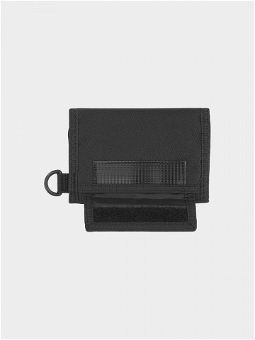 Látková peněženka na suchý zip 4FSS23AWALU004-20S černá – 4F
