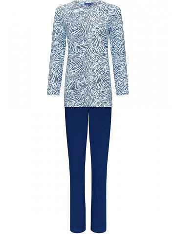 Dámské pyžamo 20232-160-2 modré se vzorem – Pastunette 44
