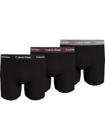 Pánské boxerky 3PK 000NB1770A H54 černé – Calvin Klein XL