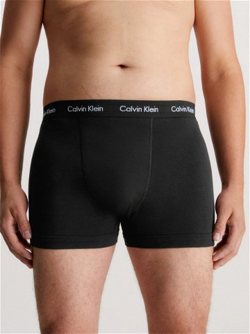 Pánské boxerky TRUNK 3PK 0000U2662G H5G černé – Calvin Klein L