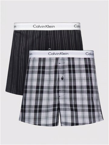 Calvin Klein Underwear Sada 2 kusů boxerek 000NB1396A Barevná Slim Fit