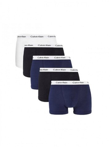 Pánské boxerky 5 pack NB2877A – Calvin Klein černo-bílo-modrá S