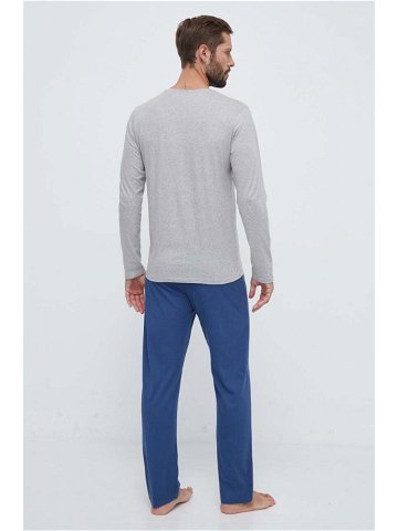 Pánské pyžamo U3BX00KBZG0 G75N modro šedé – Guess XL
