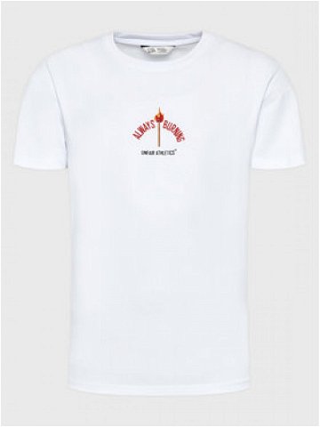 Unfair Athletics T-Shirt UNFR22-133 Bílá Regular Fit