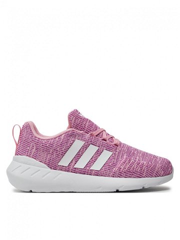 Adidas Sneakersy Swift Run 22 C GW8181 Růžová