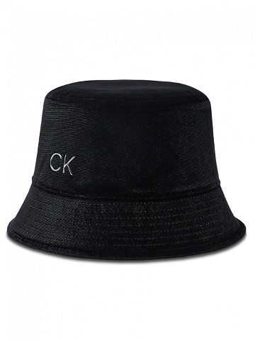 Calvin Klein Klobouk Re-Lock Velvet K60K610216 Černá