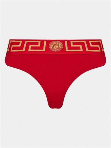 Versace Brazilské kalhotky 1009528 Červená
