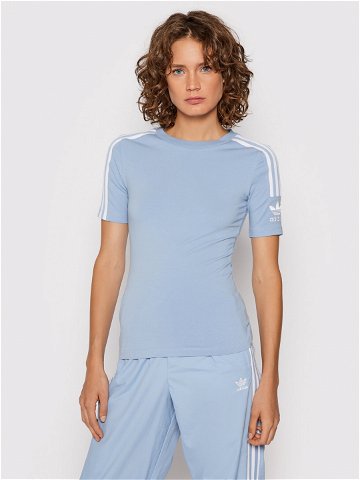 Adidas T-Shirt H33545 Světle modrá Tight Fit