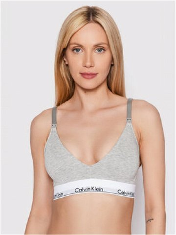 Calvin Klein Underwear Kojící podprsenka 000QF6218E Šedá