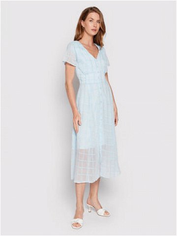 Guess Letní šaty Monica W2GK85 WEIU0 Modrá Regular Fit