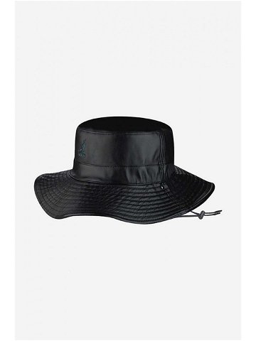 Oboustranný klobouk Kangol černá barva K5312 BLACK-BLACK