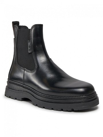 Gant Kotníková obuv s elastickým prvkem Rockdor Chelsea Boot 27651427 Černá