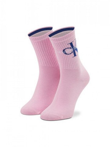 Calvin Klein Jeans Dámské klasické ponožky 701218750 Růžová