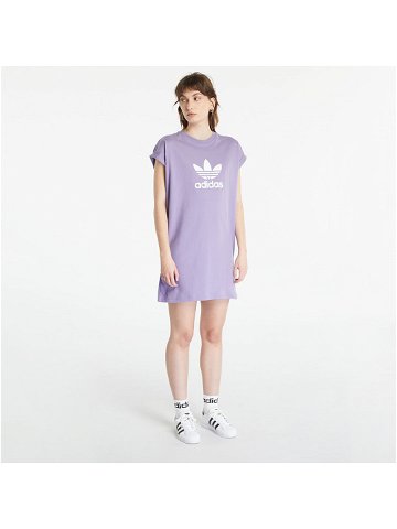 Adidas New New Short Sleeve TRF Tee Dress Magic Lilac