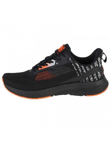 Pánské sportovní boty M LL174108 Černá s oranžovou – Big Star černá-oranžová 42