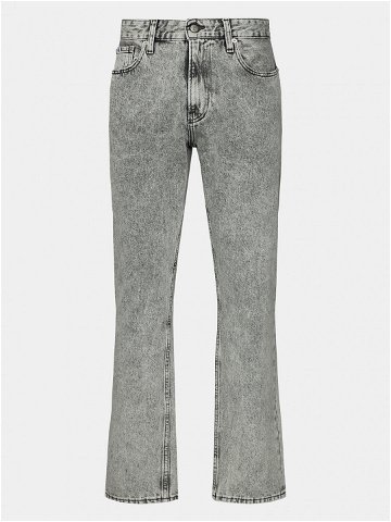 Calvin Klein Jeans Jeansy Authentic Straight J30J324563 Šedá Straight Fit