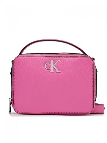 Calvin Klein Jeans Kabelka Minimal Monogram Camera Bag18 K60K610683 Růžová