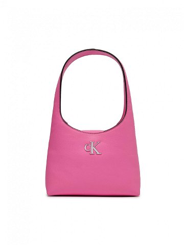 Calvin Klein Jeans Kabelka Minimal Monogram Shoulder Bag K60K610843 Růžová