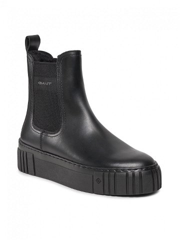 Gant Kotníková obuv s elastickým prvkem Snowmonth Chelsea Boot 27551372 Černá