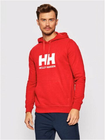 Helly Hansen Mikina Logo 33977 Červená Regular Fit