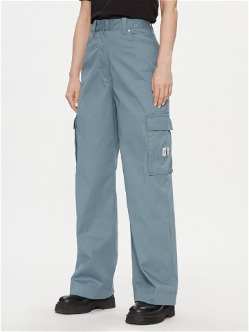 Calvin Klein Jeans Cargo kalhoty Cargo Pant J20J222607 Modrá Regular Fit